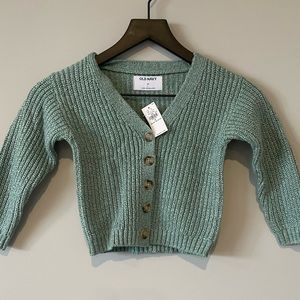 Toddler girls cardigan sweater